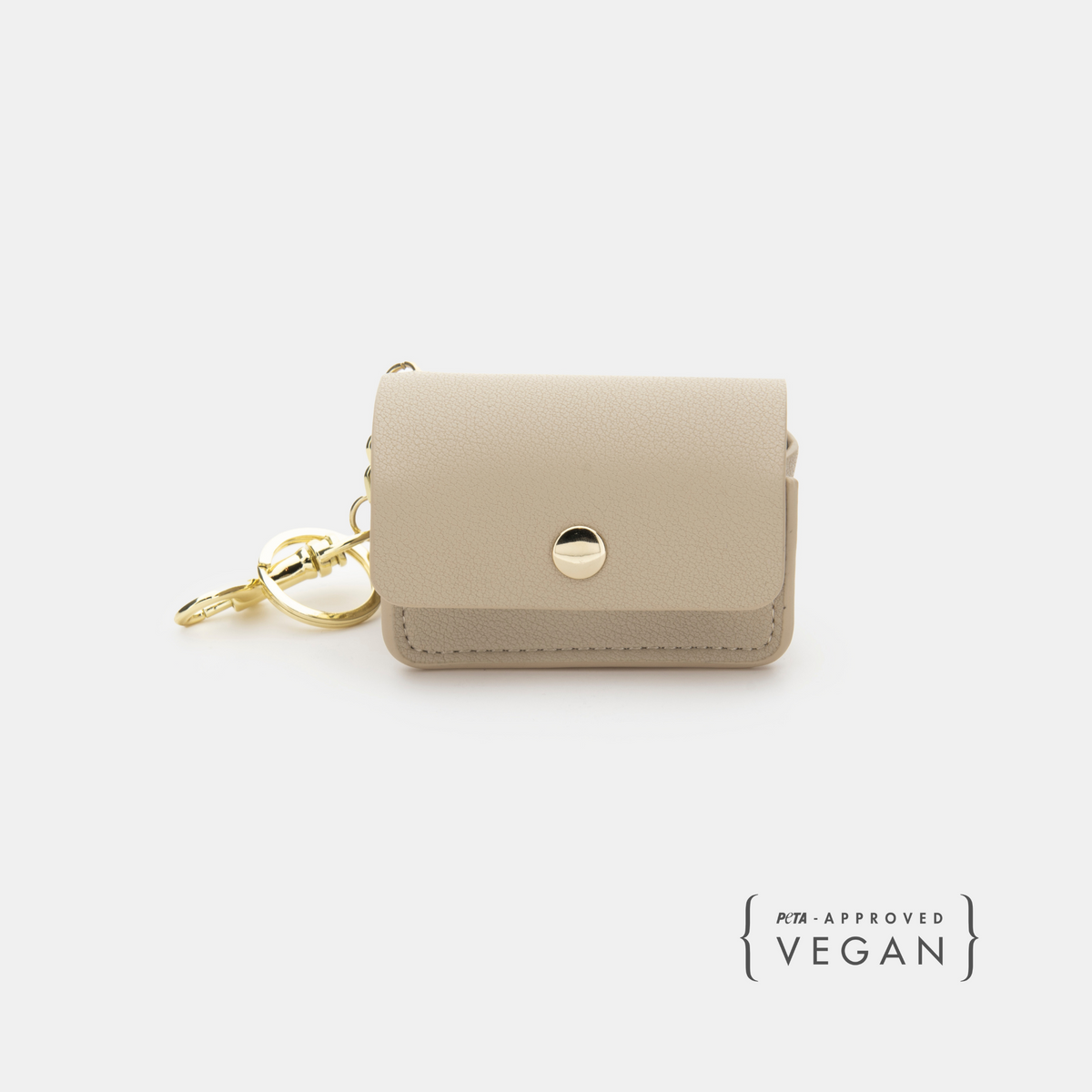 Beige Bag Holder