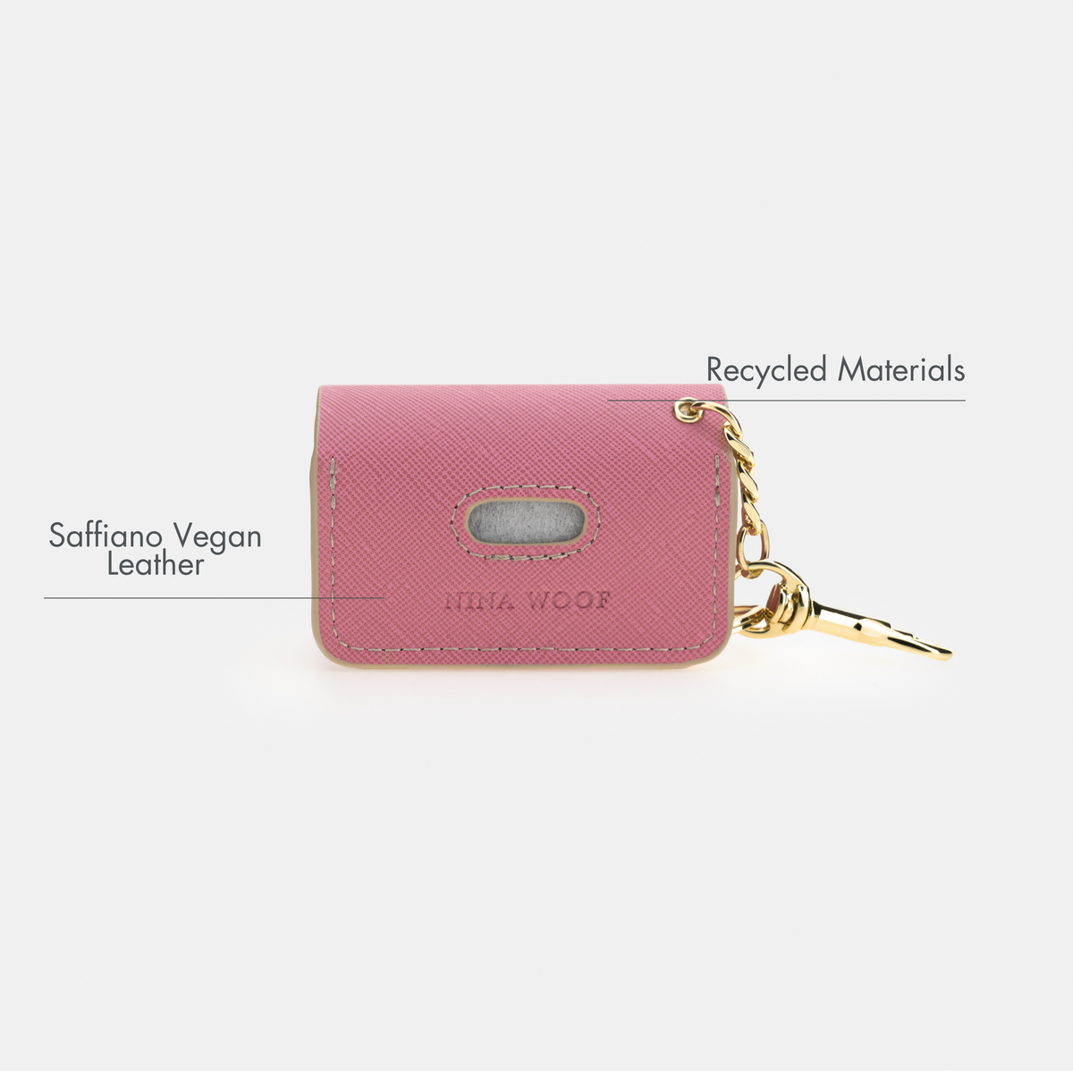 Pink Bag Holder