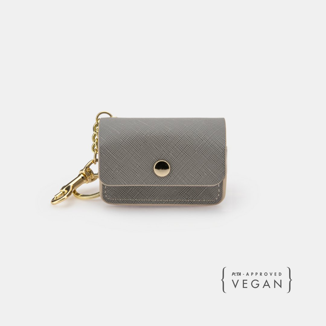 Gray Bag Holder