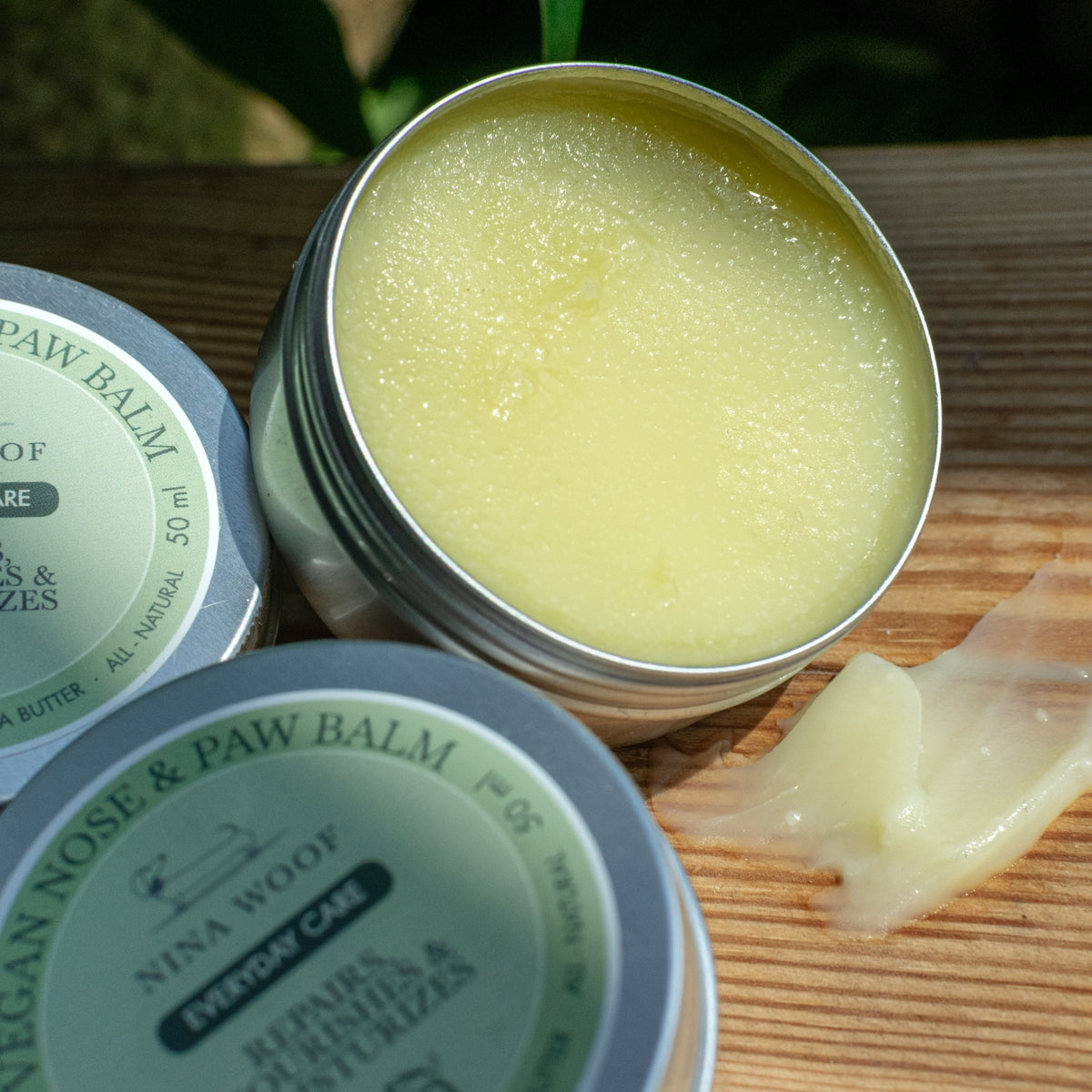 2 Pack - Vegan Dog Nose and Paw Balm